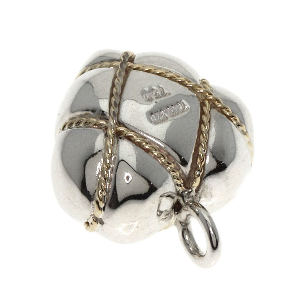 Tiffany Heart Chain Crossbody Pendant Top Silver Yellow Gold